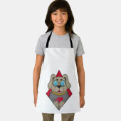 Dog at Poker with Poker cards Schort (Insitu)