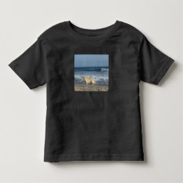 Dog At The Beach Kinder Shirts