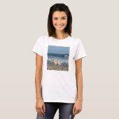 Dog At The Beach T-shirt (Voorkant volledig)