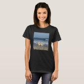 Dog At The Beach T-shirt (Voorkant volledig)