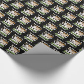 Dog Ate My Homework - Duits citaat leren Cadeaupapier (Hoek)