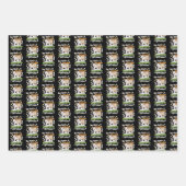 Dog Ate My Homework - Duits citaat leren Inpakpapier Vel (Voorkant 2)