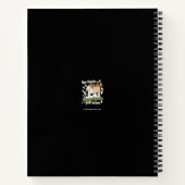 Dog Ate My Homework - Duits citaat leren Notitieboek (Achterkant)