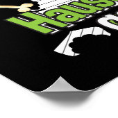 Dog Ate My Homework - Duits citaat leren Poster (Hoek)