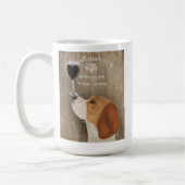 Dog Au Vin Beagle Koffiemok (Links)