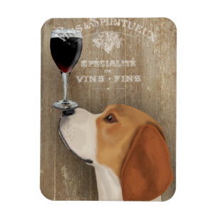 Dog Au Vin Beagle Magneet