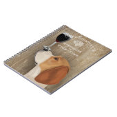 Dog Au Vin Beagle Notitieboek (Linkerzijde)