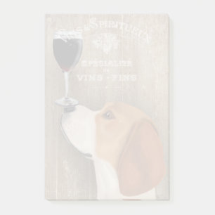 Dog Au Vin Beagle Post-it® Notes