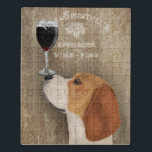 Dog Au Vin Beagle Puzzel<br><div class="desc">Dog Au Vin Beagle door Fabfunky. Met een beagle met wijn. | 190948D</div>