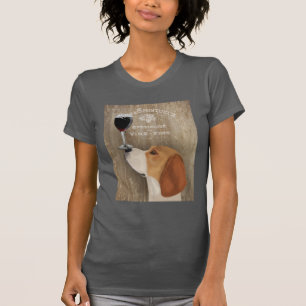 Dog Au Vin Beagle T-shirt