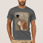 Dog Au Vin Beagle T-shirt (Voorkant)