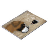 Dog Au Vin Boxer Notitieboek (Linkerzijde)