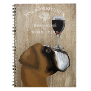 Dog Au Vin Boxer Notitieboek