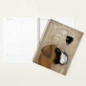 Dog Au Vin Boxer Planner (Display)