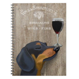 Dog Au Vin Dachshund Notitieboek