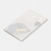 Dog Au Vin Dachshund Post-it® Notes (Schuin)