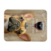 Dog Au Vin, Franse hond Magneet (Horizontaal)