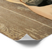 Dog Au Vin, Franse hond Poster (Hoek)