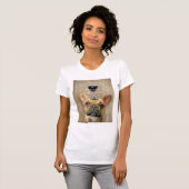 Dog Au Vin, Franse hond T-shirt (Voorkant volledig)