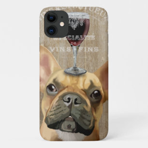 Dog Au Vin, French Bulldog Case-Mate iPhone Case