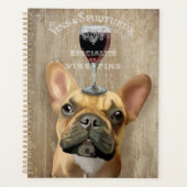 Dog Au Vin, French Bulldog Planner (Voorkant)