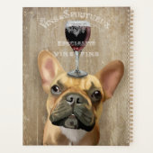 Dog Au Vin, French Bulldog Planner (Achterkant)