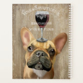 Dog Au Vin, French Bulldog Planner (Achterkant)