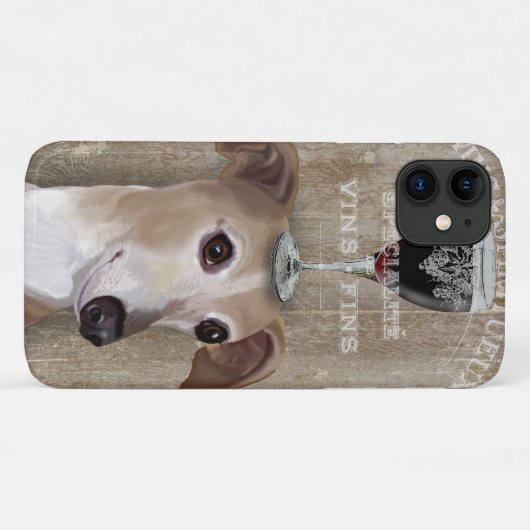 Dog Au Vin Greyhound Case-Mate iPhone Case (Achterkant (horizontaal))