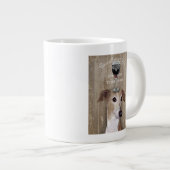 Dog Au Vin Greyhound Grote Koffiekop (Voorkant rechts)
