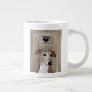Dog Au Vin Greyhound Grote Koffiekop