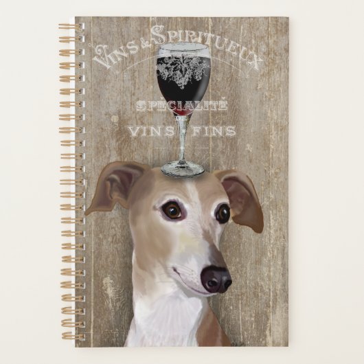 Dog Au Vin Greyhound Planner (Voorkant)