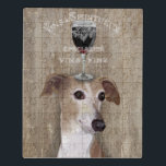 Dog Au Vin Greyhound Puzzel<br><div class="desc">Dog Au Vin Greyhound door Fabfunky. Hij heeft een windhond met wijn. | 190956D</div>