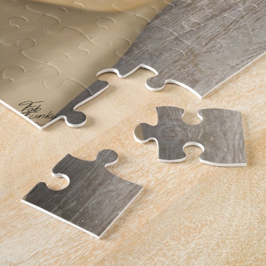 Dog Au Vin Yellow Labrador Legpuzzel (Zijkant)