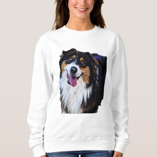 Dog Australian Shepherd Hondenliefhebber Trui (Voorkant)