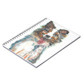 Dog-Australian Shepherd Notitieboek (Linkerzijde)