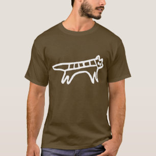 Dog, Australische tekening (Aborigine) T-shirt