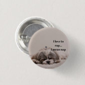 Dog Badge Ronde Button 3,2 Cm (Voorkant /achterkant)