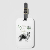 Dog Bagagelabel (Voorkant (verticaal))