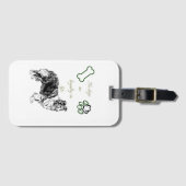 Dog Bagagelabel (Voorkant (horizontaal))