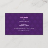 Dog Bakery Dog visitekaartjes (Achterkant)