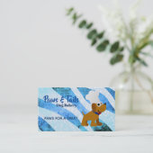 Dog Bakery-Visitekaartjes Visitekaartje (Staand voorkant)