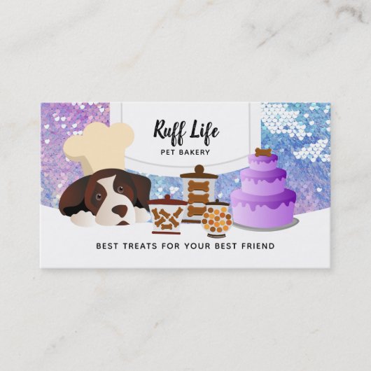 Dog Bakery-Visitekaartjes Visitekaartje (Voorkant)