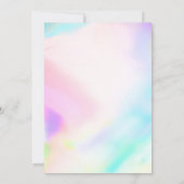 Dog Ballon Kids Birthday Party Kaart (Achterkant)