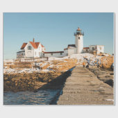 Dog Bar Lighthouse langs de oceaankust Cadeaupapier (Vlak)
