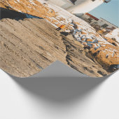 Dog Bar Lighthouse langs de oceaankust Cadeaupapier (Hoek)