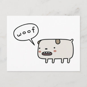 Dog Barking Briefkaart