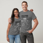Dog Barking Logic, Funny Dog Gift, Funny Alaskan M T-shirt (Unisex)