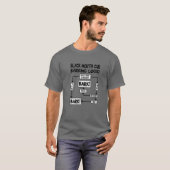 Dog Barking Logic, Funny Dog Gift, Funny Black Mou T-shirt (Voorkant volledig)