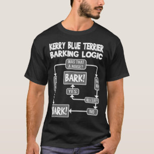 Dog Barking Logic, grappig hondencadeau, Funny Ker T-shirt
