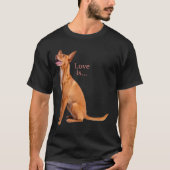 Dog Basenji Love Basenji Shirt Dog Mam Pap Puppy C (Voorkant)